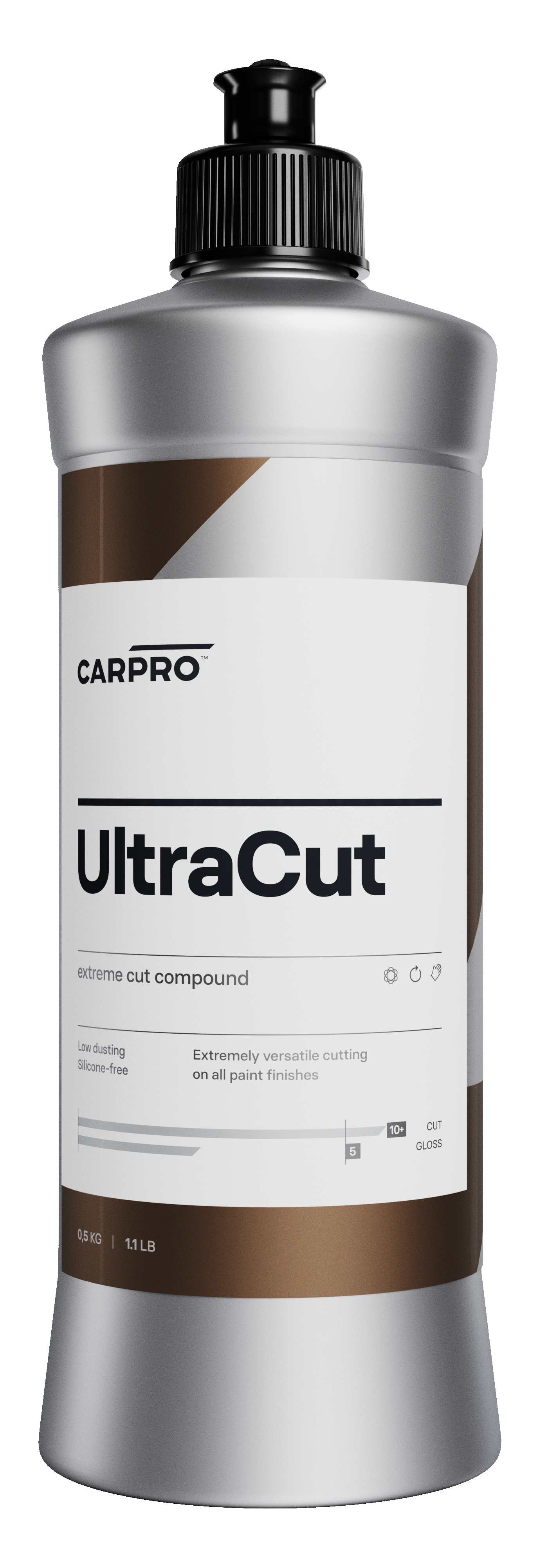 ULTRACUT Полироль для кузова-экстра режущая полировальная паста 500 мл. CARPRO CP-UC50