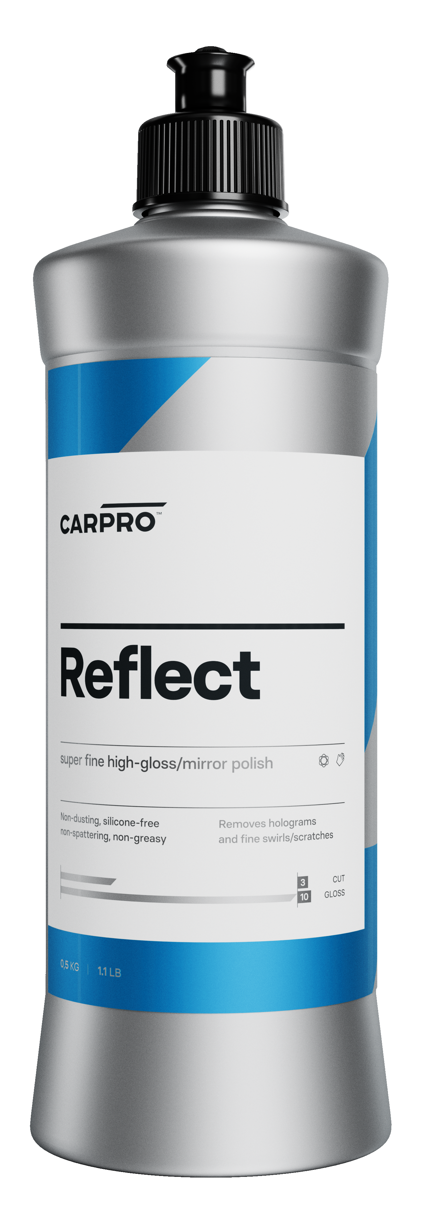 Reflect Полироль для кузова-одношаговая паста 500 мл. CARPRO CP-121R