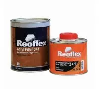 REOFLEX F-04 Грунт акриловый 3+1 1л серый F-04