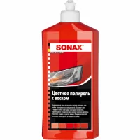 Цветной полироль с воском (красный) NanoPro 0,5л SONAX 296400