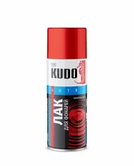 KU-9022 Лак для тонировки фонарей красный 520 мл