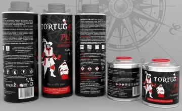 TORTUGA PU состав "БРОНЯ" защитное полиуретановое покрытие колеруемый 1,1л +0,41л