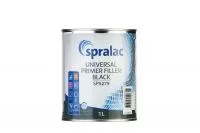 Грунт-наполнитель универсальный выравнивающий черный 1л SPRALAC SP5279/1