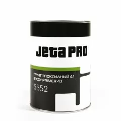 Грунт изолятор эпоксидный + отвердитель 4 к 1  серый, 0,8л+0,2л JETA PRO 5552