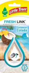 Ароматизатор-клипса "Карибский коктейль" (Caribbean Colada) LITTLE TREES CTK-52025-24 Ароматизатор-клипса "Карибский коктейль" (Caribbean Colada) LITTLE TREES CTK-52025-24