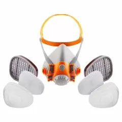 JETA PRO 6500/М Полумаска В КОМПЛЕКТЕ размер М:фильтры А1(2 шт.),предфильтры Р2(4 шт.),держатели (2 шт.)