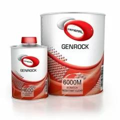 Лак 6000М GENERAL HS 2К бесцветный, автомобильный, матовый, уп.1л G-6000М-1000