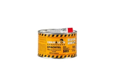 Шпатлевка отделочная мелкозернистая для авто (вкл.отвердитель) 0,515кг CHAMAELEON 15024