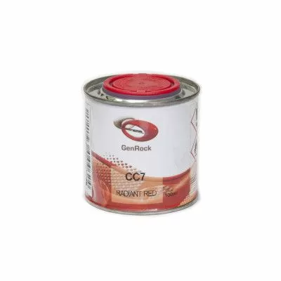 CC7 Radiant Red GENERAL Добавка в лак, уп.0,1л G-CC7