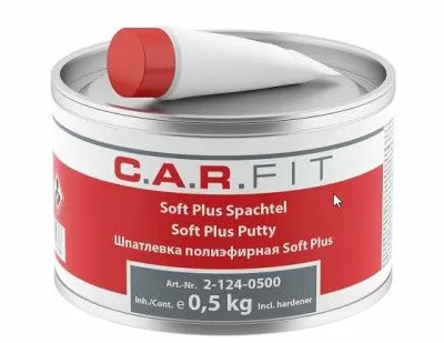 Шпатлевка универсальная 2К  0,5кг  Soft Plus  C.A.R.FIT  2-121-0500