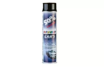 Краска аэрозольная, эмаль  универсальная акриловая черная матовая 0,6л Dupli Color 181856