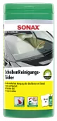 Салфетки для очистки стекол в тубе SONAX 412000