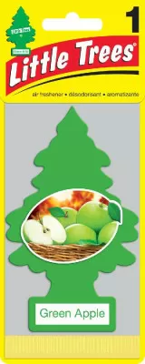 Ароматизатор Ёлочка "Зелёное яблоко" LITTLE TREES U1P-10316-RUSS