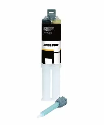 Клей  Plast 2К, ремонтный для пластика (1 мин),чёрный 0,025 кг JETA PRO 5594/0,025 black