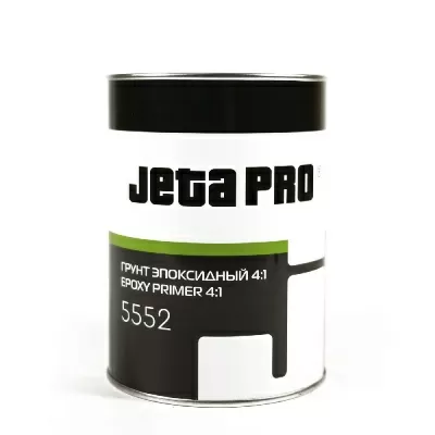 Грунт изолятор эпоксидный + отвердитель 4 к 1  серый, 0,8л+0,2л JETA PRO 5552
