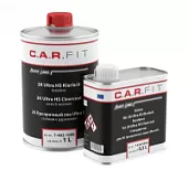 Лак UHS акриловый 2К  2+1  1л+отвердитель 0,5л комплект Black Label  7-402-1000+7-430-0500 C.A.R.FIT