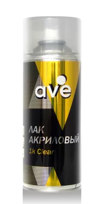 Лак акриловый 520мл аэрозоль  AVE-9010 AVE 9010