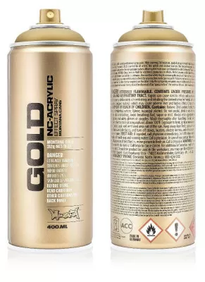 Краска аэрозольная GOLD железо 0,4л MONTANA CANS G7030