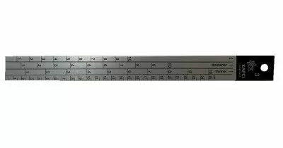 Металлическая мерная линейка 33cm KAPCI KP503635