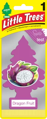 Ароматизатор-«елочка» «Драгонфрут» (Dragon Fruit) 1 шт. LITTLE TREES U1P-10397-RUSS