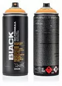 Краска аэрозольная BLACK серебро 0,4л MONTANA CANS Outline silver BLK-400