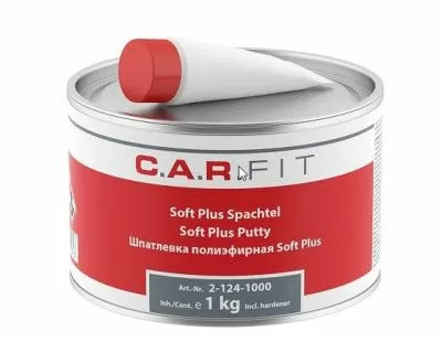Шпатлевка универсальная 2К  1,0 кг  Soft Plus  C.A.R.FIT  2-124-1000