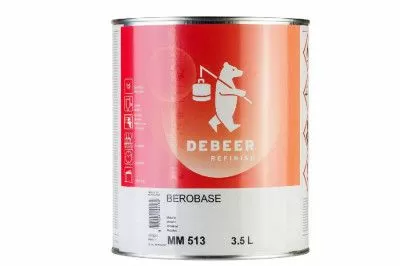 Компонент серии 500 металлик серебристый 3,5л DEBEER 513/3,5