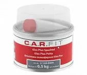 Шпатлевка со стекловолокном  0,5кг  Glas Plus  C.A.R.FIT  2-144-0500