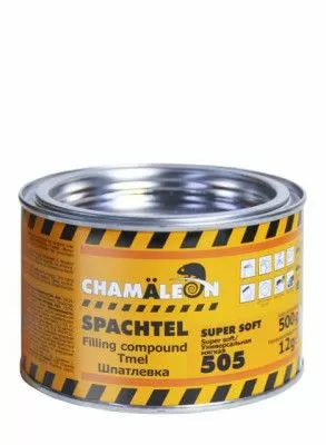 Шпатлевка универсальная мягкая для автомобиля (вкл.отвердитель) 0,515кг CHAMAELEON 15054