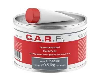Шпатлевка для пластика  0,5кг  Kunstoffspachtel  C.A.R.FIT 2-160-0500