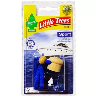 Ароматизатор подвесной жидкостной Bottle "Спорт" LITTLE TREES C02