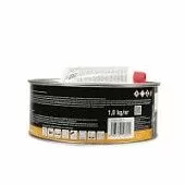 Шпатлевка наполняющая с алюминиевой пудрой + отвердитель  Alu, тёмно-серая, 1,0+0,02кг JETA PRO 5544/1