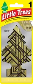 Ароматизатор-«елочка» «Золото» (Gold) 1 шт. LITTLE TREES U1P-10210-RUSS