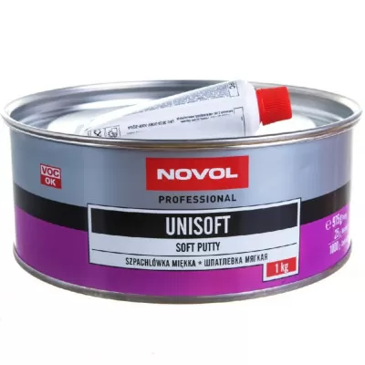 Шпаклёвка мягкая "UNISOFT" 1,8кг NOVOL 1155