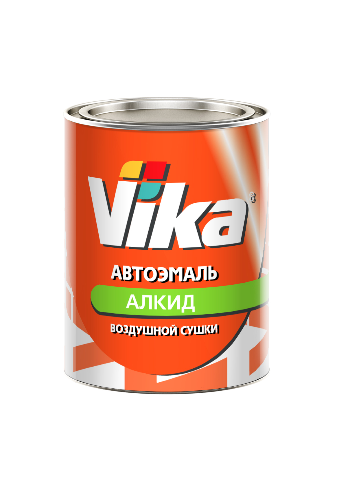 Эмаль 210 Кремовая акрил 0,85 кг. VIKA 210 автоэмаль VIKA