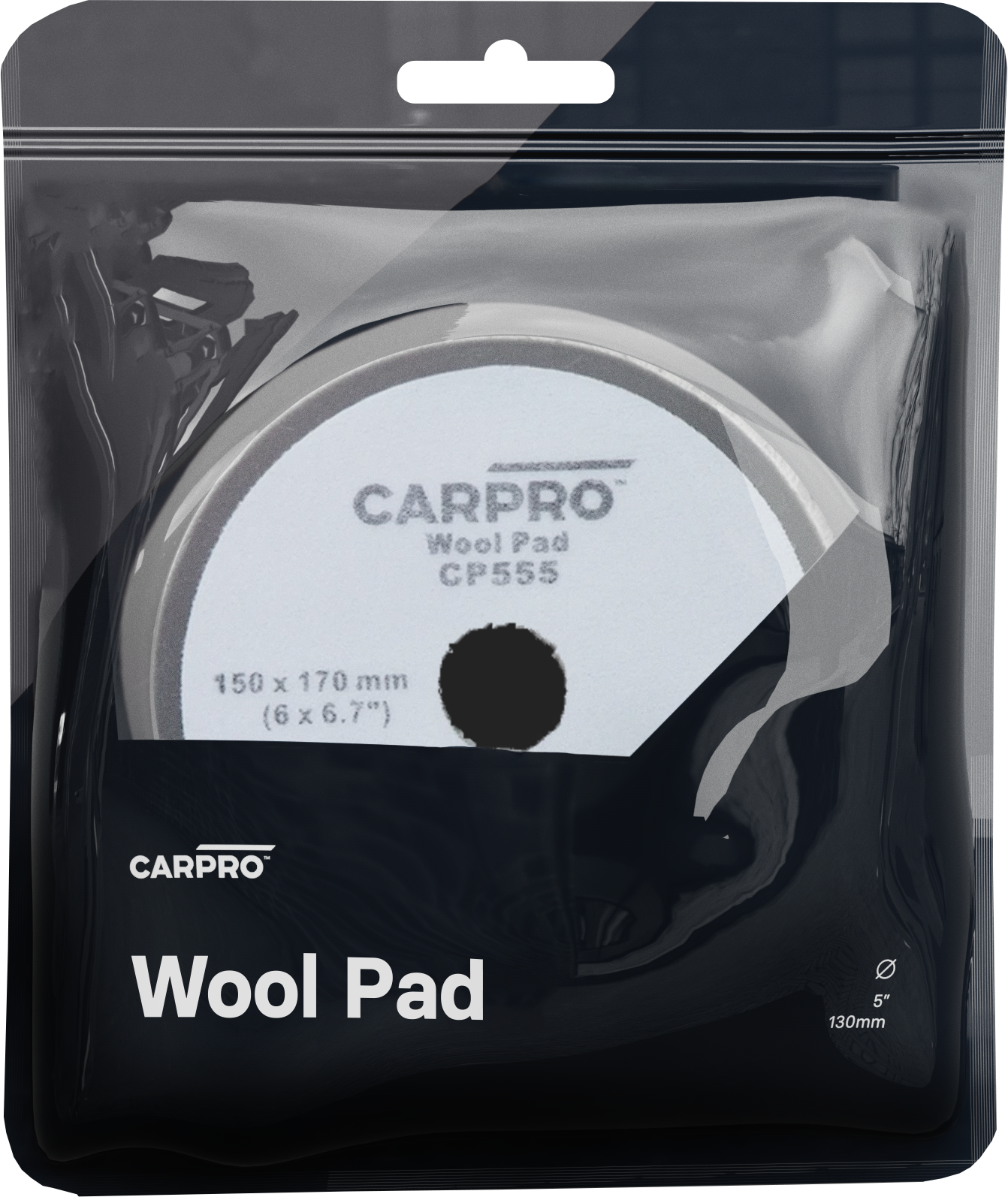 Полировальный круг шерсть (15 мм) 150 мм Cutting Wool Pad CARPRO CP-CWP6