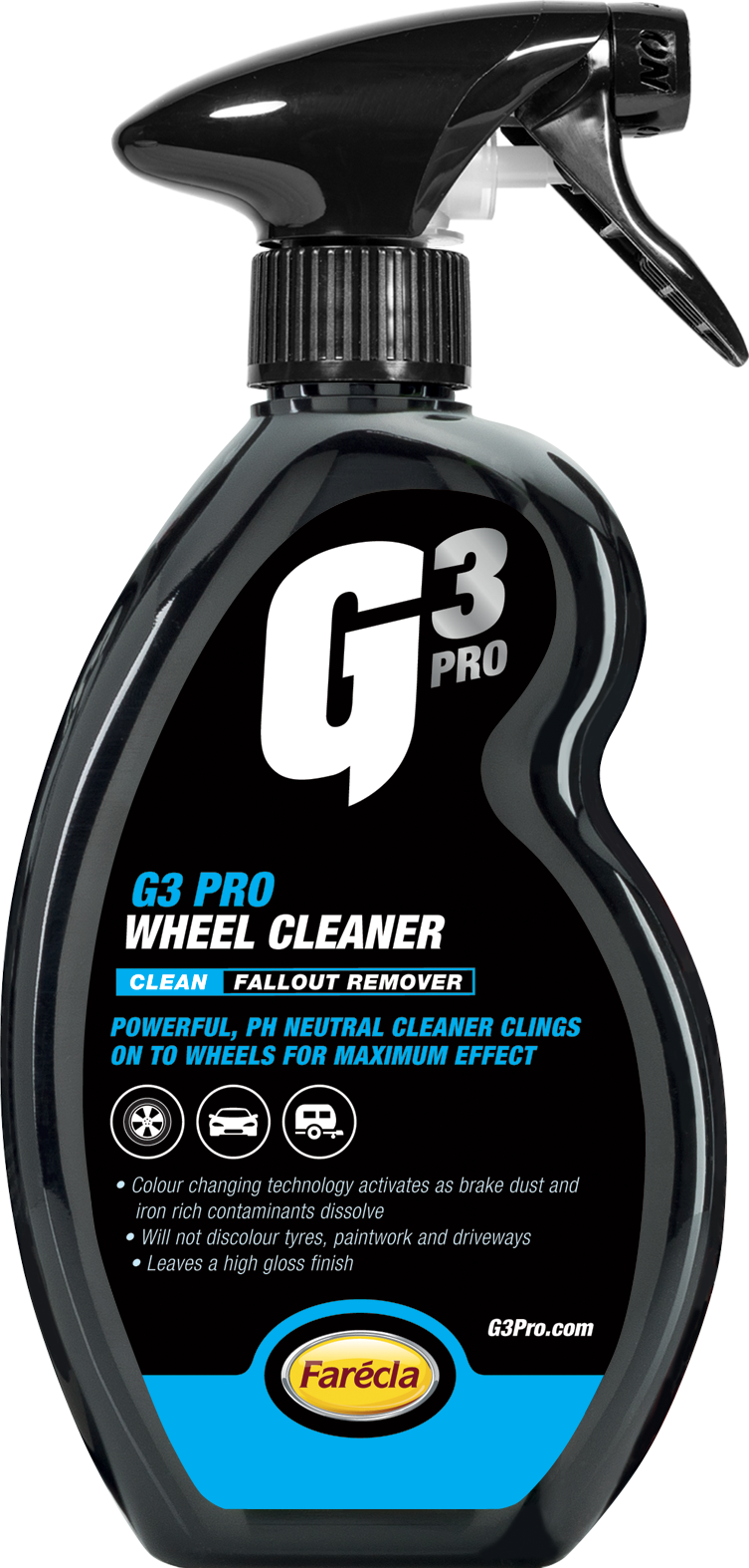 G3 Pro Wheel Cleaner Очиститель дисков 500мл. Farecla 7209