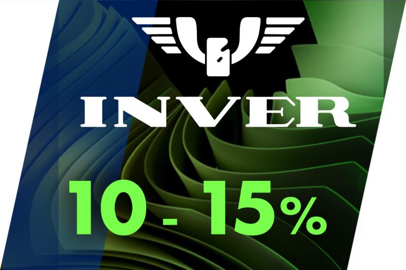 INVER скидка до 15%