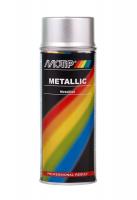 Краска аэрозольная, эмаль  с металлик-эффектом серебристая 0,4л MOTiP 04046