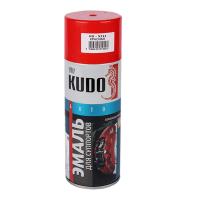 Эмаль для суппортов Красная 520мл аэрозоль KUDO KU-5211