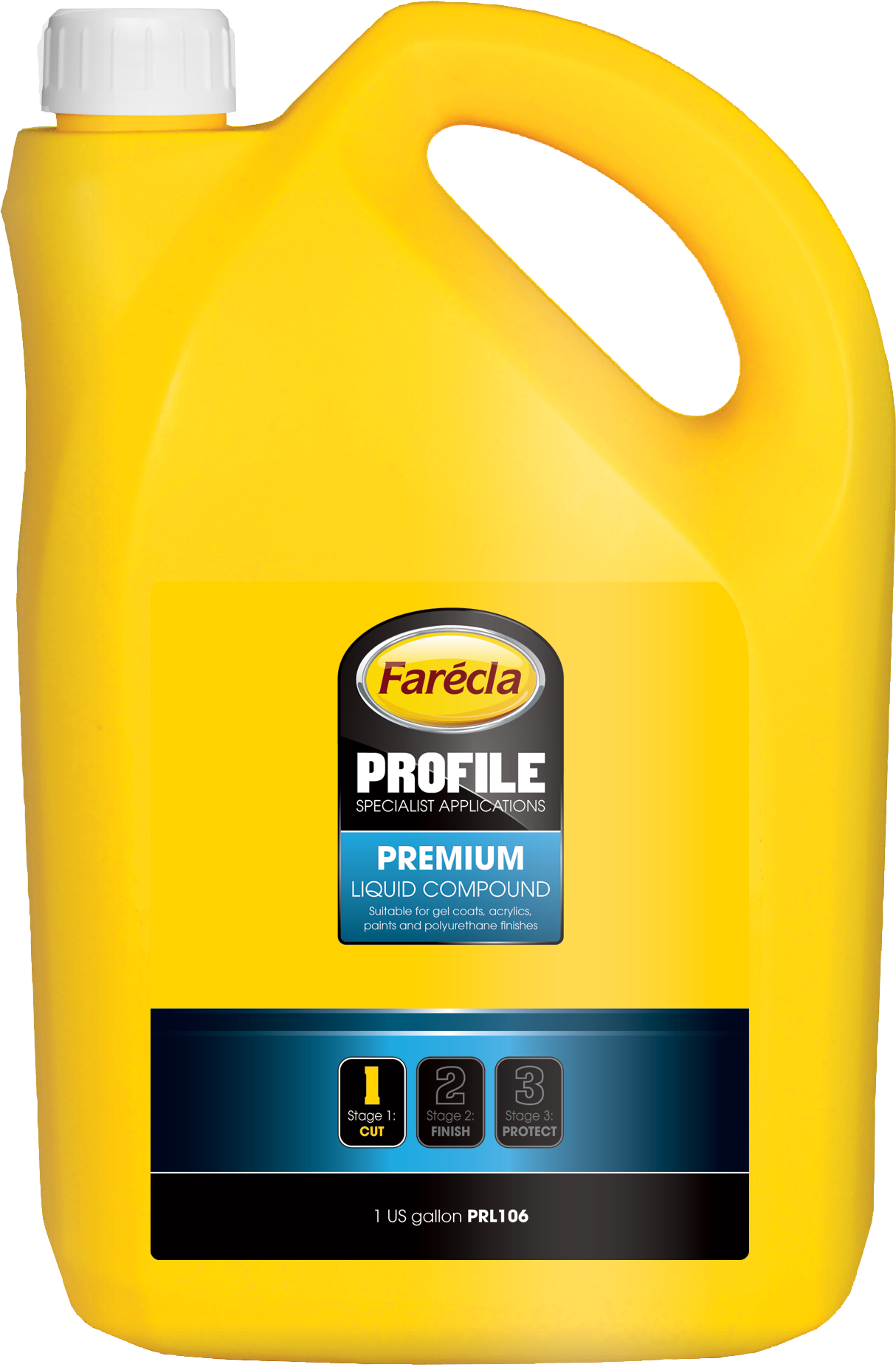 Profile Premium Liquid Полировальная эмульсия 1 US галлон, Farecla PRL106