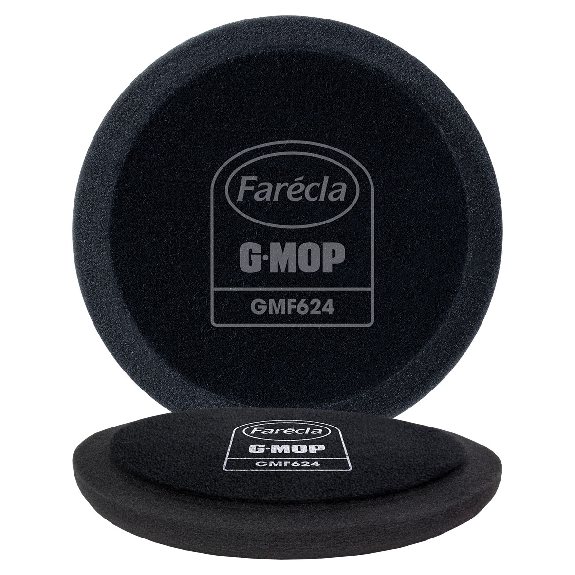G Mop 6" Flexible Black Finishing Foam ЧЕРНЫЙ Полировальник для финишной в упаковке 2 шт., Farecla GMF624