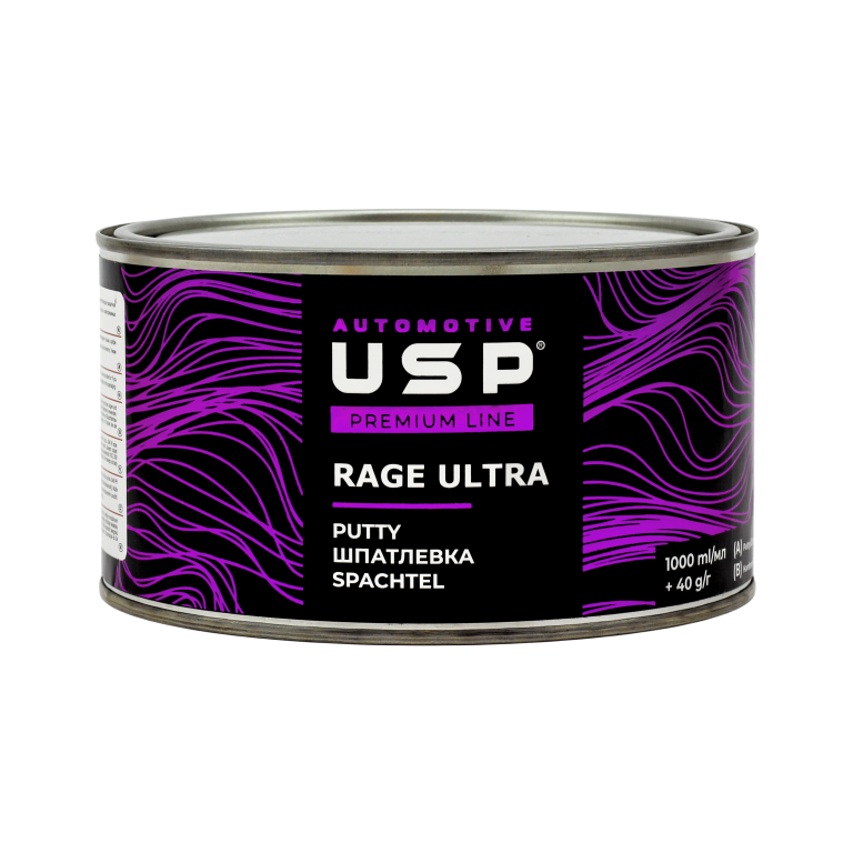 USP Premium Шпатлёвка наполняющая RAGE ULTRA 1л