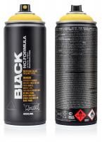 Краска аэрозольная BLACK пасхально-желтая 0,4л MONTANA CANS 1010 BLK