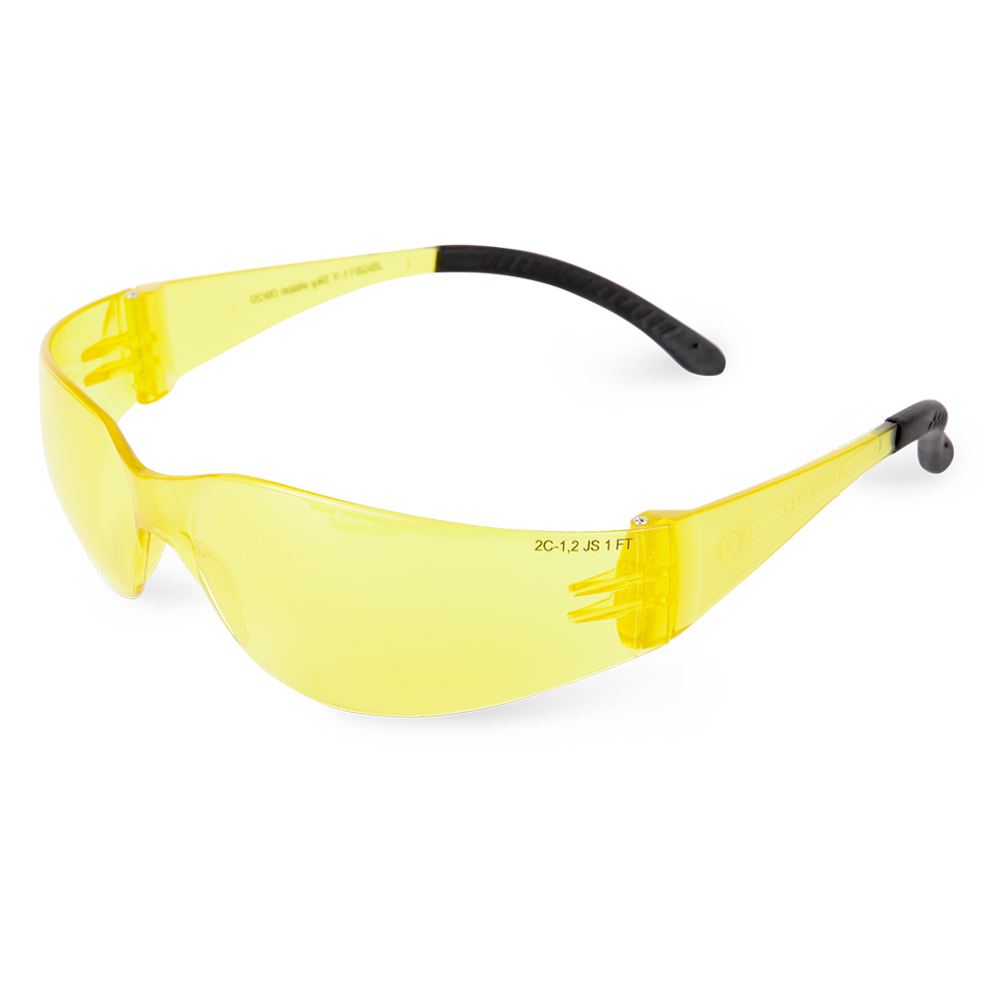 Облегченные янтарные очки из поликарбоната 1 шт. JETA PRO JSG511-Y