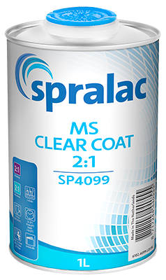 Лак бесцветный MS (2:1) 5л SPRALAC SP4099/5