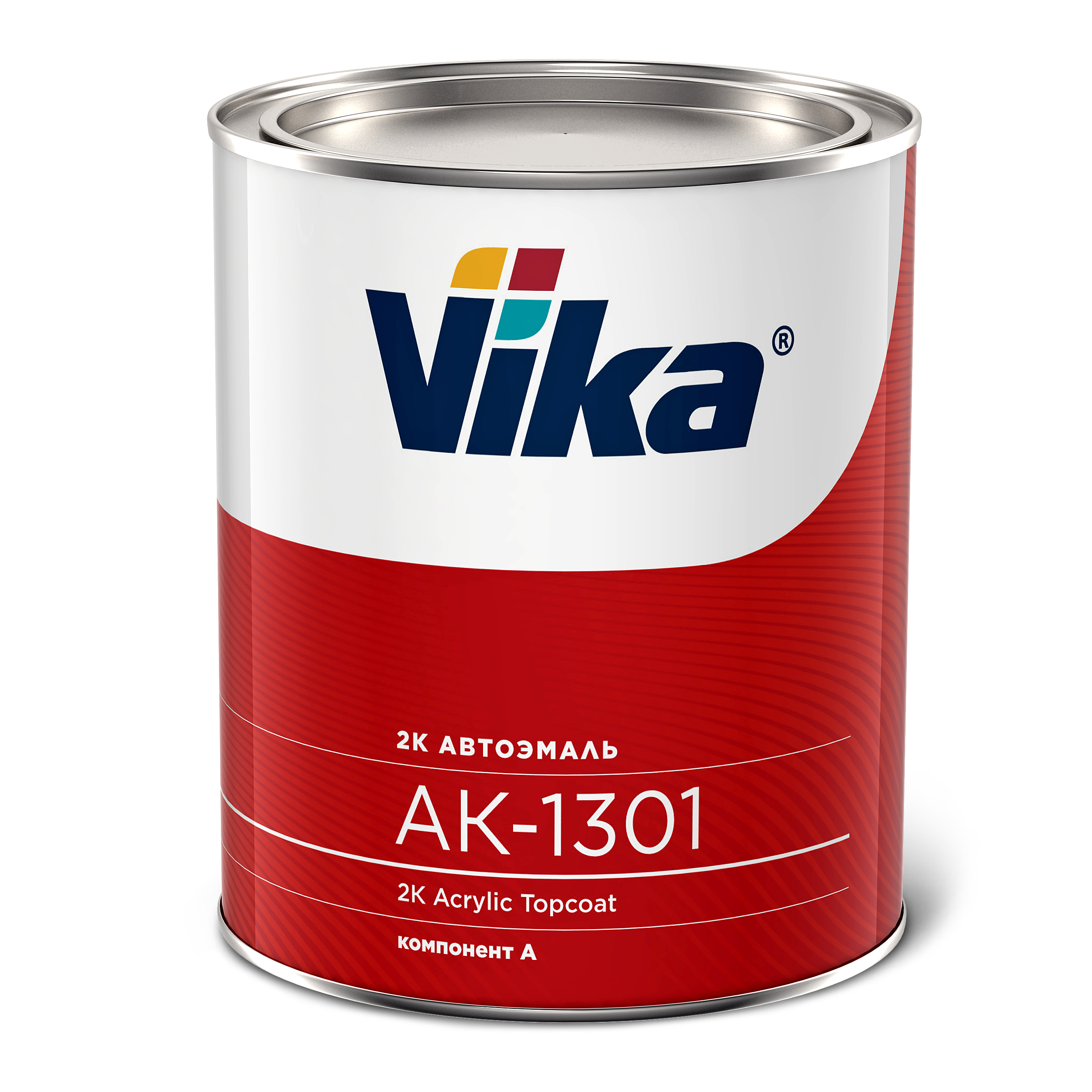 Эмаль 121 Оранжевая акрил 0,85 кг. VIKA 121/ор автоэмаль VIKA