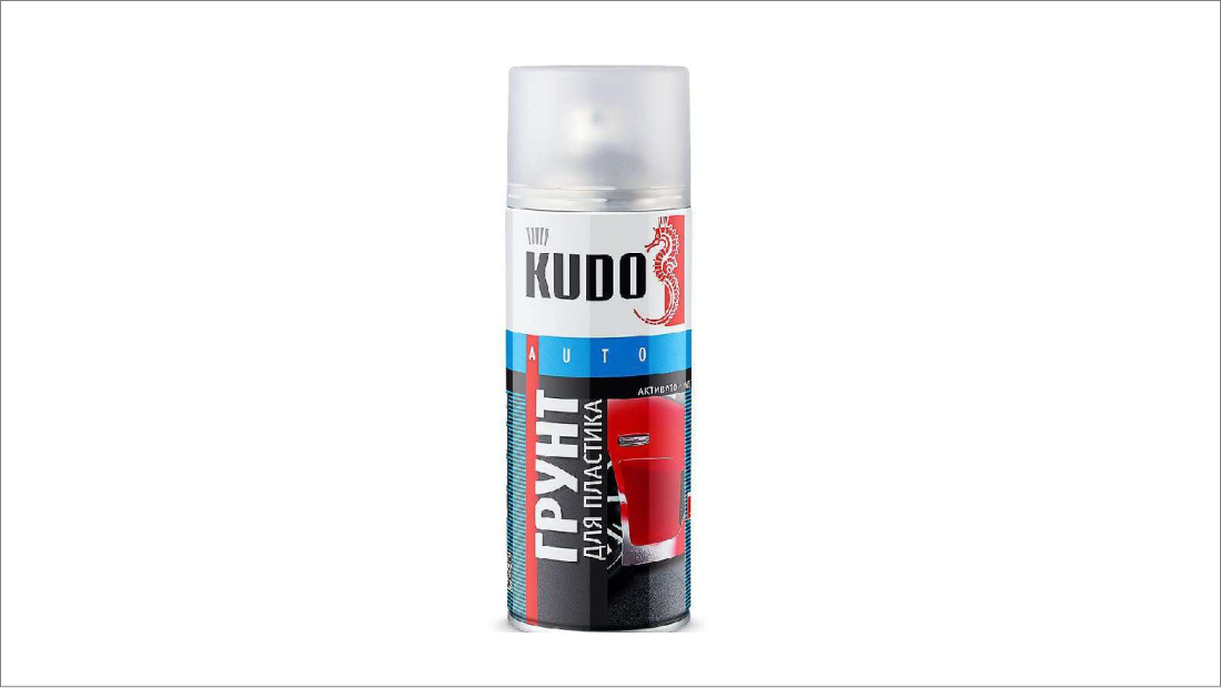 грунт по пластику прозрачный Kudo KU-6000