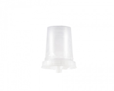 Одноразовый пластиковый стакан с крышкой со встроенным ситечком 125 мкм  FLEXI-CUP 45шт. в упаковке 1 шт.  JETA PRO 5861008