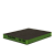 Siasponge soft Абразивная губка двусторонняя 98*120*13мм, superfine, P600, зеленая,